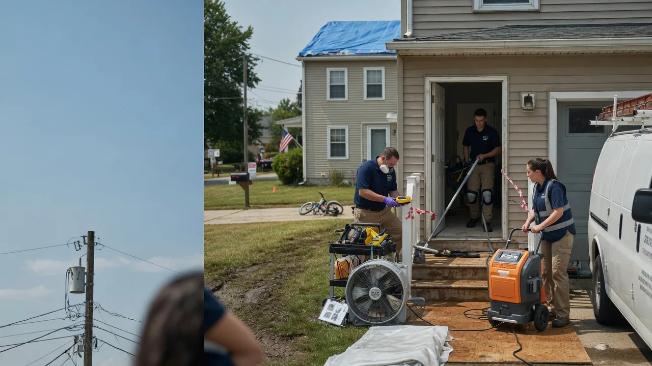 Water Damage Repair in Russellville, OH near me